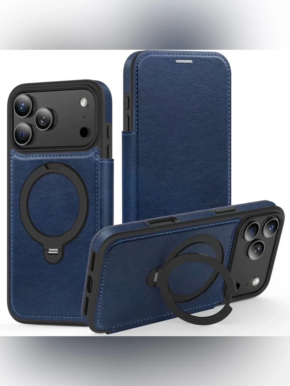 Stand case for iPhone 17 Pro max Navy